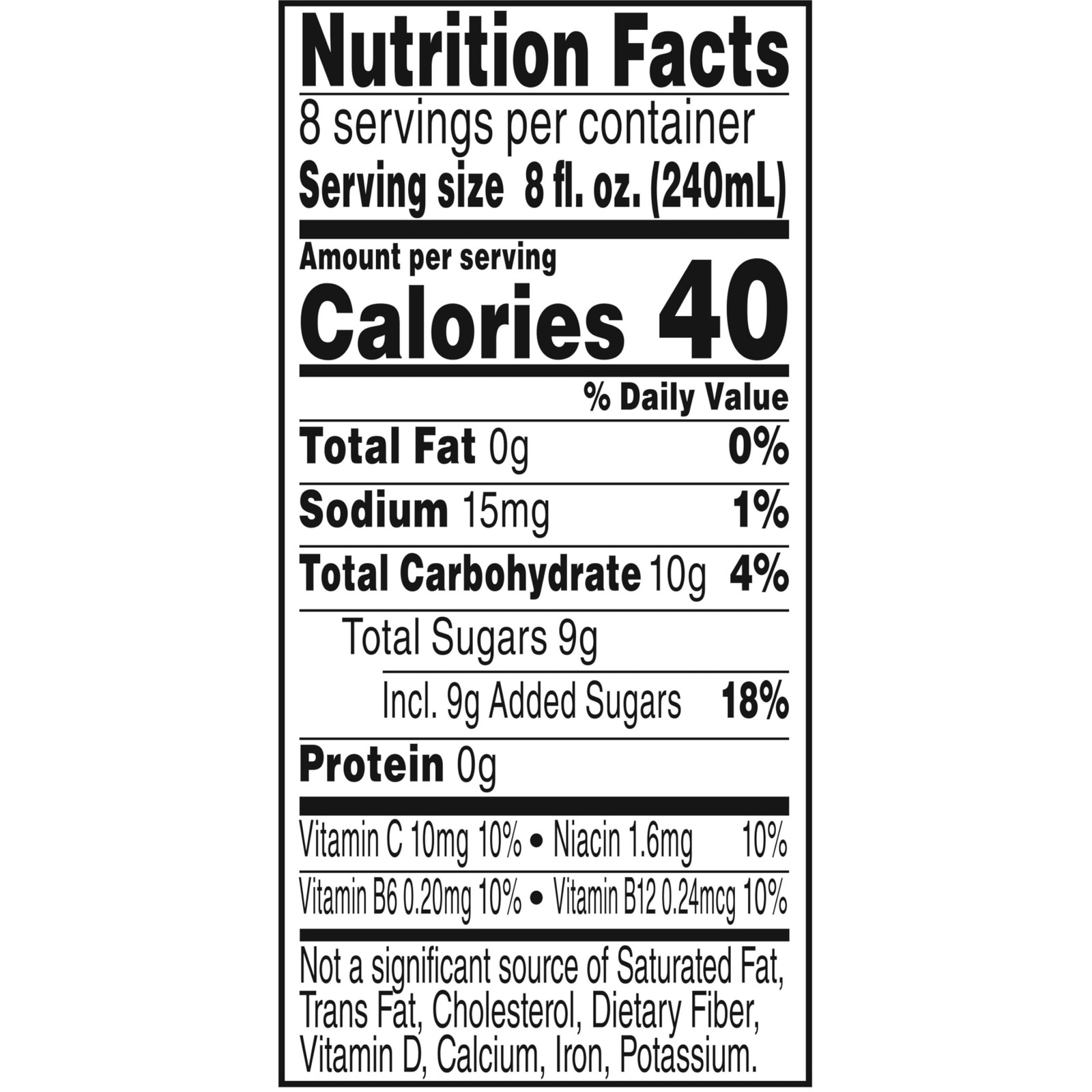 V8 Splash Tropical Blend Flavored Juice 64 Fl Oz (Pack of 1),