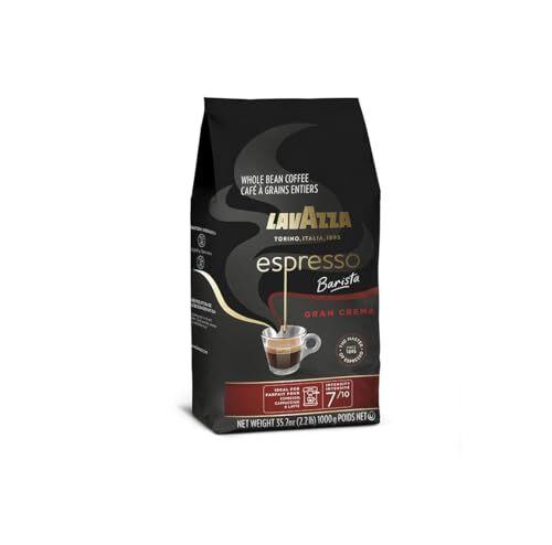 Lavazza Espresso Barista Gran Crema Whole Bean Coffee 2.2Lb Dark Roast 35.2Oz