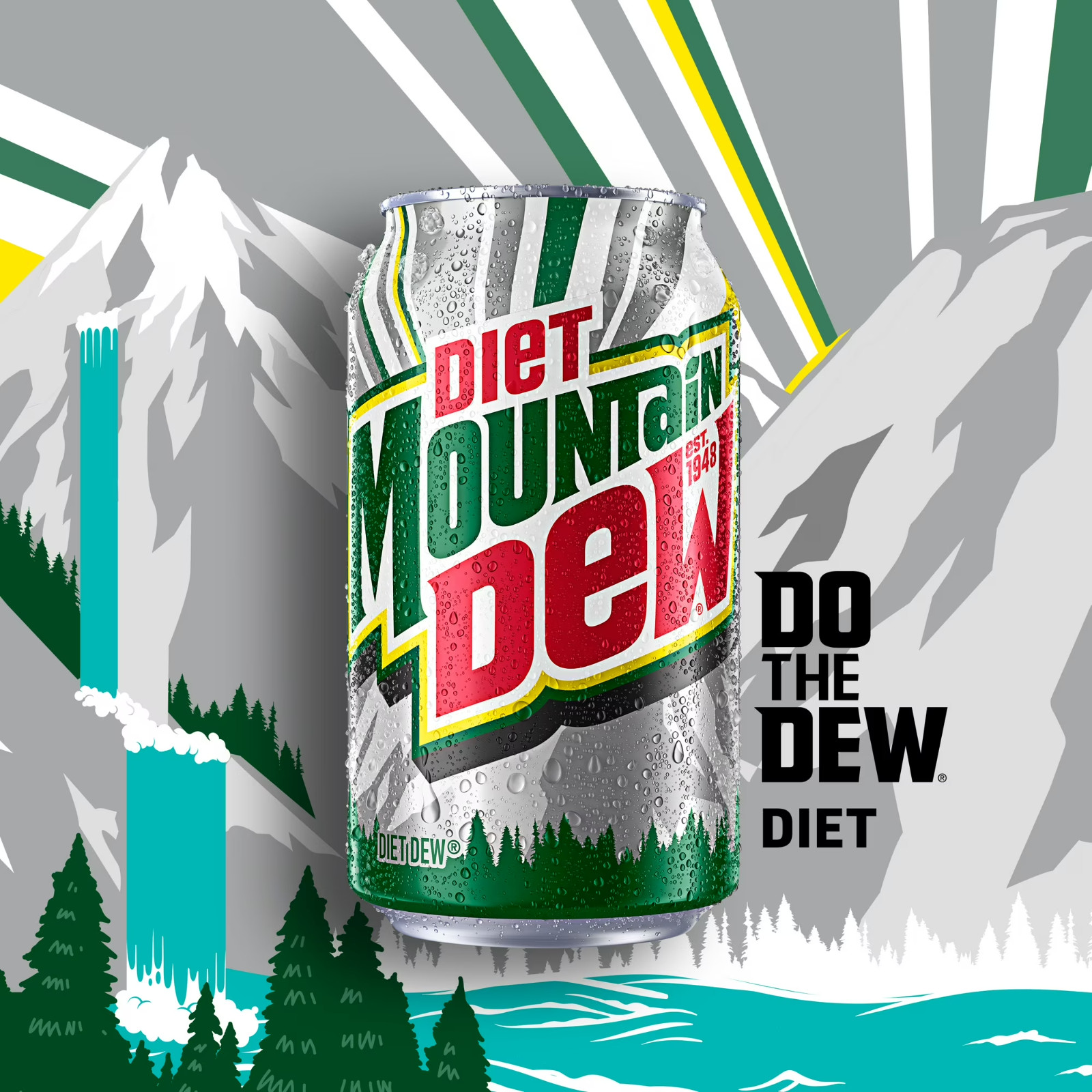 Diet Citrus Soda , 12 Ounce Cans, Pack of 12