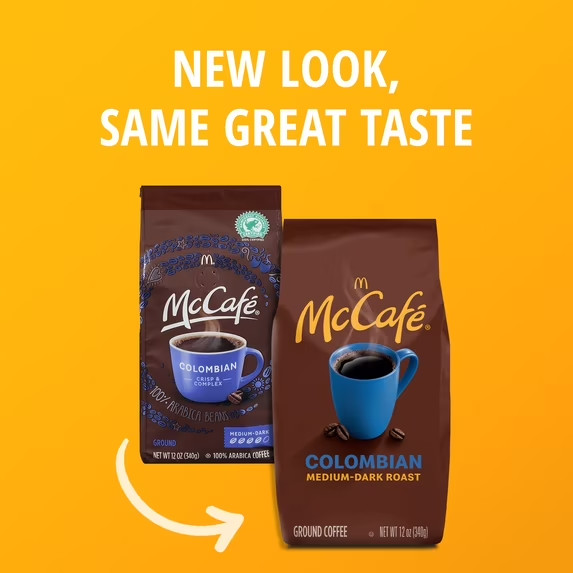 McCafe Premium Colombian, Ground Coffee, Medium-Dark Roast, 24oz.