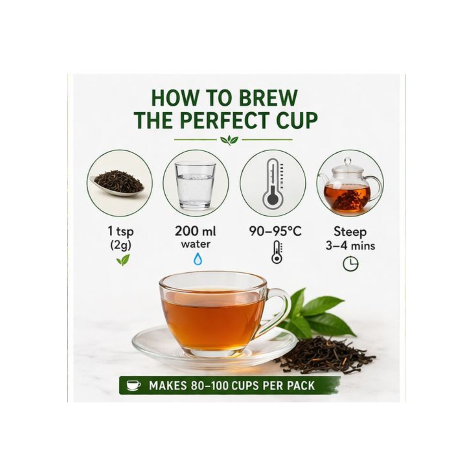 Indian Black Tea Assam Orthodox First Flush Tea 2026 Fresh OP Whole Leaf 1 lbs