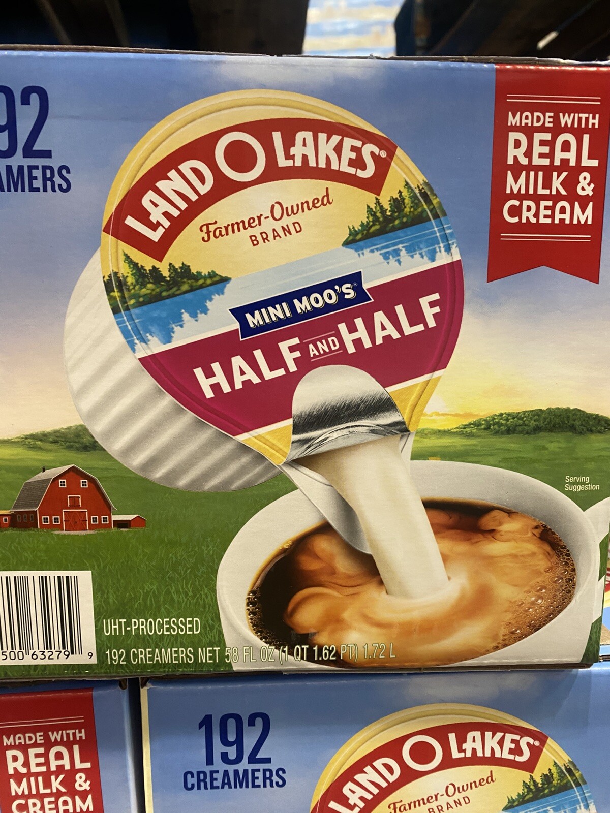 Land O’Lakes Mini Moo’s Half and Half (192 ct.) Made With Real Milk and Cream